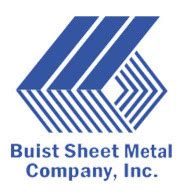 buist sheet metal|BUIST SHEET METAL COMPANY, INC. .